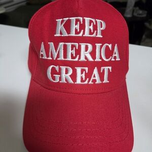 Red "Keep America Great" Embroidered Baseball Cap